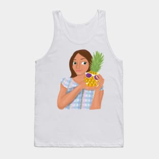 Pinapple Girl Tank Top